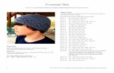 Evenstar Hat - The Sewing Goddess · • knit 4, k2tog, repeat • knit 1 round • knit 3, k2tog, repeat • knit 1 round • knit 2, k2tog, repeat • knit 1 round • knit 1, k2tog,