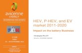 HEV, P-HEV, and EV market 2011-2020 - AVICENNE P-HEV and EV market 2011-2020... · 2019-03-18 · Christophe PILLOT c.pillot@avicenne.com +33(0)1 4778 4600 HEV, P-HEV, and EV market