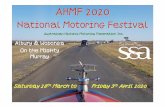 AHMF 2020 National Motoring Festival to Councils€¦ · Regalia Regalia ----at SS&A Club, Lush Bar Located within the David St foyer, Entry via Wilson Street Car Park (between David