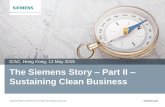 ICAC, Hong Kong, 12 May 2015 The Siemens Story Part II ... Gough.pdf · Compliance for Siemens Bundling of company-wide expertise for avoidance of corruption and other violations