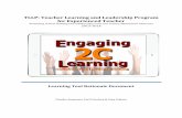 TLLP: Teacher Learning and Leadership Program for ...engaging2clearning.weebly.com/uploads/2/2/7/5/... · iPad Classroom Integration Via SAMR Model The tool we chose to ensure a high