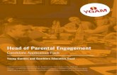 Head of Parental Engagement - YGAM€¦ · Head of Parental Engagement Candidate Application Pack Young Gamers and Gamblers Education Trust, 71 ... health issue with policy-makers,