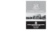 STUDENT PLANNER - LPSAug. 16 1st day of school-10th, 11th, and 12th grade students Sept. 5 Sept. 14 PT Conferences, 4-7 p.m., Oct. 13 Finals Oct. 14 Finals Oct. 17-18 Schools not in