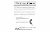 The Wesley Witnessewesley.com/wp-content/uploads/2012/01/september1.pdf · 01/09/2012  · with Chris Eddinger. (899-1064) We would like to make a master list of nursery volunteers