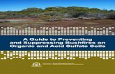 A Guide to Preventing and Suppressing Bushfires on Organic ... · Organic material helps soils to store moisture and ... or black staining of the soil. Organic soils usually form
