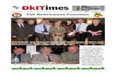 TUI Retirement Function - DkIT · Eileen Lynch Access Officer at DKIT, ... Brendan Keenan, Roy Anderson and Paul Quinn ( Kevin Reilly is absent from the photo) ... celebration of