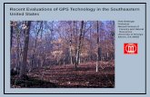 Recent Evaluations of GPS Technology in the Southeastern ...gps-test-site.uga.edu/Files/UGA_GPS_TEST_SITE...Recent Evaluations of GPS Technology in the Southeastern United States Pete