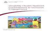 Disability Health Network Commitment to Inclusive Engagement  · Web view2017-04-07 · Commitment to Inclusive Engagemen. t was developed by the Executive Advisory Group of the