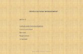 CROSS-CULTURAL MANAGEMENT 6.pdf · CROSS-CULTURAL MANAGEMENT WEEK 6 Culture and Communication Communication Barriers Negotiation Language 2016, 2nd ed., Prof. Dr. P. Zamaros
