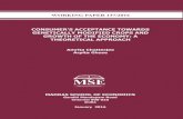 WORKING PAPER 137/2016 CONSUMER'S ACCEPTANCE TOWARDS GENETICALLY MODIFIED … · 2016-10-05 · purchase genetically modified food with specific benefits such as ‘low‐allergen