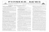 Aa::'. PIONEER NEWS · PIONEER NEWS Aa::'. Phone 9759 5491 Official Organ of 211 and 2/2 PIONEER BATTALIONS ASSOCIATION Per Annum: $5 .. ~ /'< •. Typ,"" by Typ"mOh ~y LW. PO