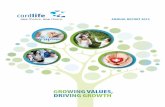 GROWING VALUES, DRIVING GROWTH · cordlife group limited | annual report 2015 annual report 2015