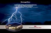Lightning Safety Recommendations - TracPipe Canada · 2019-11-22 · Lightning Safety Recommendations for Gas Piping Systems using CounterStrike and ® by OmegaFlex. 112756_OmegaFlexFGP124:107253