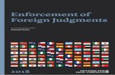 Enforcement of Foreign Judgments · codes of civil procedure (ie, one in each canton). As a result, the pro-cedure of enforcement of foreign judgments differed depending on where