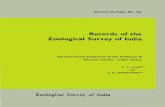 Records of Zoological Survey of Indiafaunaofindia.nic.in/PDFVolumes/occpapers/167/index.pdf · ZOOL. SURV. INDIA, OCC. PAPER NO. 167 8. Nasutitermes fabri.cii Krishna Recently, the
