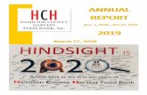 ANNUAL REPORT - Hamilton County Harvest Food Bank · 2020-03-17 · ble food, fresh, locally grown produce, locally grown meat, and network support. Since 2009, we have given over
