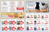 SPECK'S PET SUPPLIES Sale BLUE Dog Food I-PF Chicken or ...files.constantcontact.com/755e20e5201/42b0e248-208...PET SUPPLIES Sale BLUE Dog Food I-PF Chicken or Large Breed Chicken