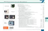 Molded Case Circuit Breakers 7 · 2020-07-21 · Circuit Breaker Dimension Drawings 7-26 Circuit Breaker Lug Data 7-27 ... 3VA51 125A Thermal-magnetic Trip Circuit Breakers 7-48 –