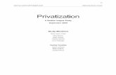 Privatization - League of Women Voters of Seattle-King CountyI. Privatization: The Public Agenda and Debate The following section takes information from two articles, one advocating
