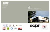 ECPR General Conference · 29 Matching Voters with Parties and Candidates: Voting Advice Applications in a Comparative Perspective 30 New Developments in Federalism and Regionalism