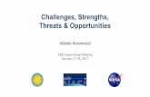 Challenges, Strengths,ads.harvard.edu/adsug/2017/Challenges.pdfChallenges, Strengths, Threats & Opportunities Alberto Accomazzi ADS Users Group Meeting January 17-18, 2017 Challenges