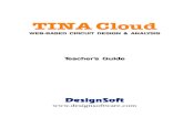 TINA Cloud · TINA Teacher’s Guide TRAINING-EXAMINATION Solution: The correct answer must be selected from the list of possibilities presented. Here, the correct answer is B (U=I*R)