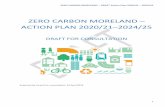 ZERO CARBON MORELAND – ACTION PLAN 2020/21–2024/25...mile’ freight delivery by bikes, electric scooters and vans. Circular economy with zero waste: • Households and food businesses