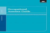 Occupational Assessor Guide - Armstrong Thompson€¦ · ll A tertiary qualiﬁ cation relevant to vocational rehabilitation (e.g. occupational therapy, rehabilitation, psychology,