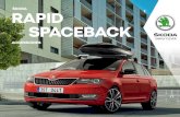 ŠKODA RAPID SPACEBACK · 2019-01-06 · SPORT & DESIGN The RED & GREY PLUS PACK, in addition to double-coloured design stripes foil set, includes the front and rear spoiler, 5th
