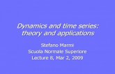 Dynamics and timeseries: theoryand applicationshomepage.sns.it/marmi/lezioni/Lecture_8.pdfEugene Fama: ―Foundations of Finance‖ Chapter 5: Efficient Capital Markets Elroy Dimson