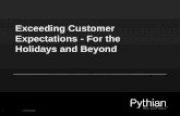 Exceeding Customer Expectations - For the Holidays and Beyond€¦ · the e-tailing group - PAGE 3 - 16 years e-commerce consulting Author, It’s Just Shopping 50+ years traditional