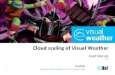 Cloud scaling of Visual Weather - ECMWF · AWS SQS ASW SNS AWS Elastic Search Metadata AWS DynamoDB Unique numbers. 11 G.E.D. client AWS Elastic Search Metadata AWS S3 Grid Processor