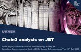 Chain2 analysis on JET - BSC-CNS · 2 David Taylor, Severo Ochoa seminar, BSC, Thu 10th Oct 2019 | Zoom all the way out… United Kingdom Atomic Energy Authority “ to produce, use