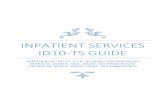 INPATIENT SERVICES ID10-TS GUIDE...Patient Care Daily Record (ICU Flowsheet) The main form being used by the technician in the ICU will be the CJTH ICU Patient Care Daily Record. The