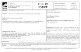 City of Tacoma PUBLIC Date of Notification: NOTICE ... · Paved surfaces, pier with vessel berths, rail tracks, rail cars, cranes, truck scales, facility buildings and underground