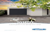 2016/17 - Garage Doors Thanet · Welcome to the Novoferm 2016/17 Garage Door Range – a collection of residential Up & Over, Side Hinged, Sectional and Insulated Roller Garage Doors