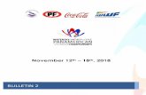 November 12 18 , 2018 - USA Water Ski€¦ · 2018 IWWF WATERSKI PANAMERICAN CHAMPIONSHIPS Federación de Esquí Náutico de Chile CHILE Chile is situated in the southwestern tip