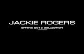 JACKIE ROGERS · Jackie who started as a menswear designer at the suggestion of Chanel was inspired by Dali’s works and Rogers uses the artistic motif and iconography in the collection