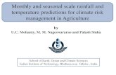 Monthly and seasonal scale rainfall and temperature predictions …imdpune.gov.in/Links/imsp/htmls/Monthly and seasonal scale rainfall and... · Monthly and seasonal scale rainfall