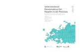 Intersectoral governance for health in all policies...Intersectoral Governance for Health in All Policies Structures, actions and experiences Edited by David V. McQueen, Matthias Wismar,
