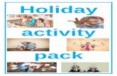 Holiday activity - Springvale Primary School · The whistling of the kettle The turning of the lock The purring of the kitten The ticking of the clock The popping of the toaster The