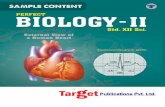 Std. 12th Perfect Biology - 2 Notes, Science (MH Board)€¦ · Biology – II STD.XII Sci. SAMPLE CONTENT Preface ... 14 Animal Husbandry 02 108 15 Circulation 06 122 16 Excretion