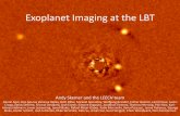 Exoplanet Imaging at the LBT - University of Arizonaabell.as.arizona.edu/~lbtsci/UM2014/Presentations... · where exoplanets are bright. •LEECH is a large, multi-institute survey