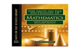 The Facts On File · 2019-11-23 · Edited by John Daintith Richard Rennie Fourth Edition. The Facts On File Dictionary of Mathematics ... A totally new feature of this edition is