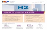 Scaling up hydrogen in Europe · health, safety, the environment, security and social responsibility. Fact Sheet Scaling up hydrogen in Europe Contact: Nareg Terzian, Senior Manager,