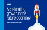 Accelerating growth in the future economy · economic growth, with the manufacturing sector taking the lead in economic activity. Nevertheless, businesses continue to face challenges