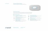 SPEC SHEET The new Nest Protect Smoke and carbon monoxide ... · Nest Protect speaks up if there’s smoke or CO and tells you where it is, so you know what to do. Sees the CO you