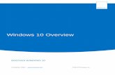 Windows 10 Overview - Amazon S3s3.amazonaws.com/umacourses/eTexts/Windows+10+-+1.1.1+Window… · New features include Microsoft Edge- a brand new browser, and Cortana- a truly personal