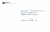IIPC Illmer Consulting AG - Update on GIPS 2020.pdf · Produced by: Dr. Stefan J. Illmer IIPC Illmer Date: 22.11.2017 - Slide 3 Investment Performance Consulting AG Success through