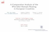 A Comparative Analysis of the IPv6 Inter-Domain Routing in ...inet.haw-hamburg.de/events/slides/slides_tmt-caire-12.pdfA Comparative Analysis of the IPv6 Inter-Domain Routing in European